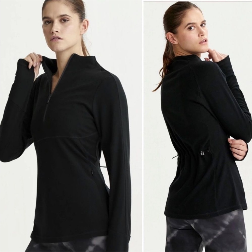 Varley Formosa Half Zip Black Small - Picture 2 of 9